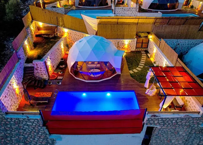 Kalkan Dome Suites & Deluxe -honeymoon Glamping In Kalkan-antalya Hotel Caykoy
